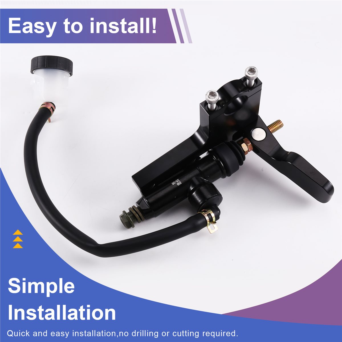 Motorcycle Thumb Brake System Kit - A23Z Kit de Manija de Freno