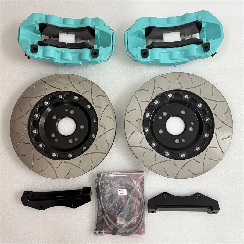 Forged Front Brake Caliper 4 Piston - Sistema de Frenos de Alto Rendimiento,