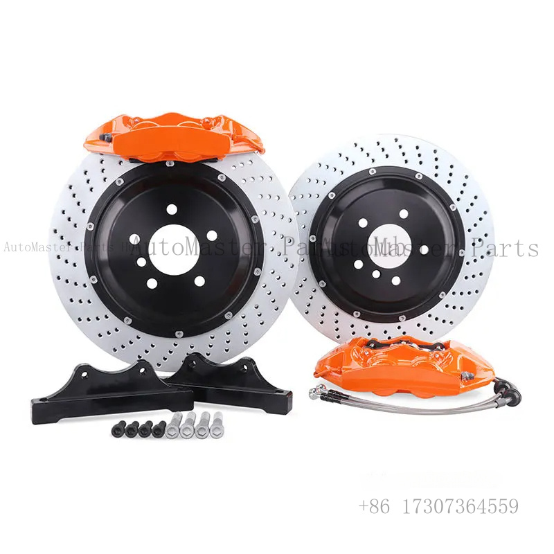 Forged Front Brake Caliper 4 Piston - Kit de Frenos de Alto Rendimiento,