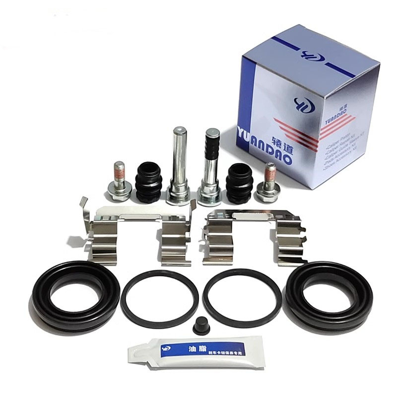 Front Rear Brake Caliper Bracket Kit - Soporte de Pinza de Freno Delantero