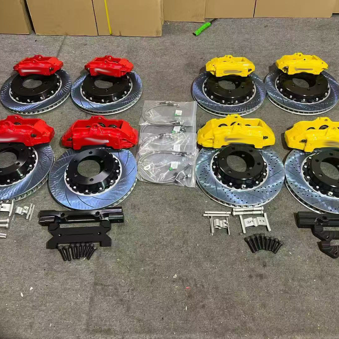 Nuevo juego de pinzas de freno - Forged Front Brake Caliper 4 Piston reseña y precio