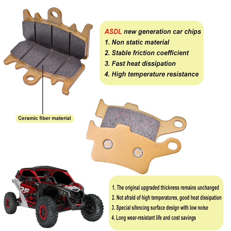 Piezas de motocicleta pastilla - Carbon Ceramic Motorcycle Brake Rotor reseña y precio